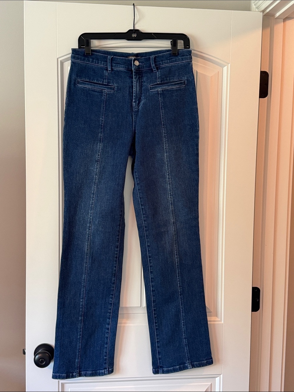 J. McLaughlin Deep Indigo Straight-Leg Jeans